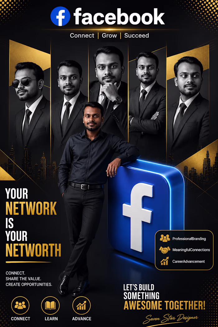 Premium Facebook Personal Branding Poster Design | Professional