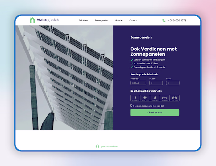 Wattopjedak – Solar Panel Solutions Website
