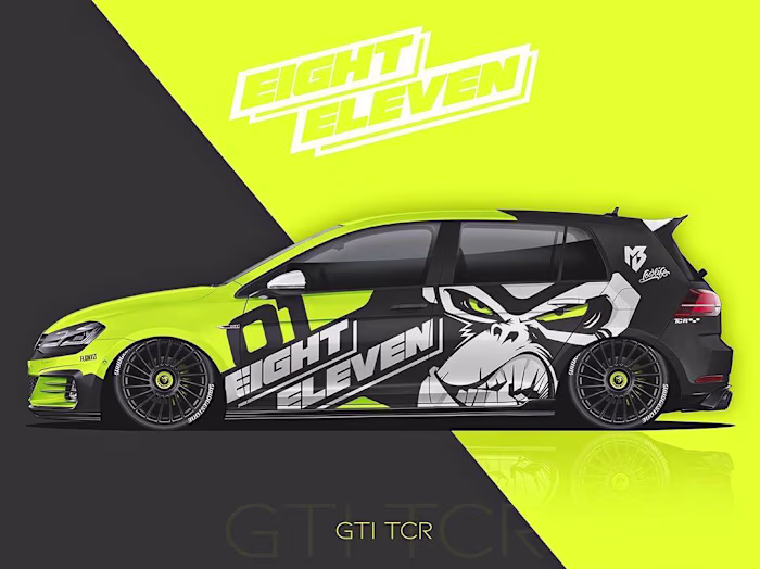 car livery / wrap Design
