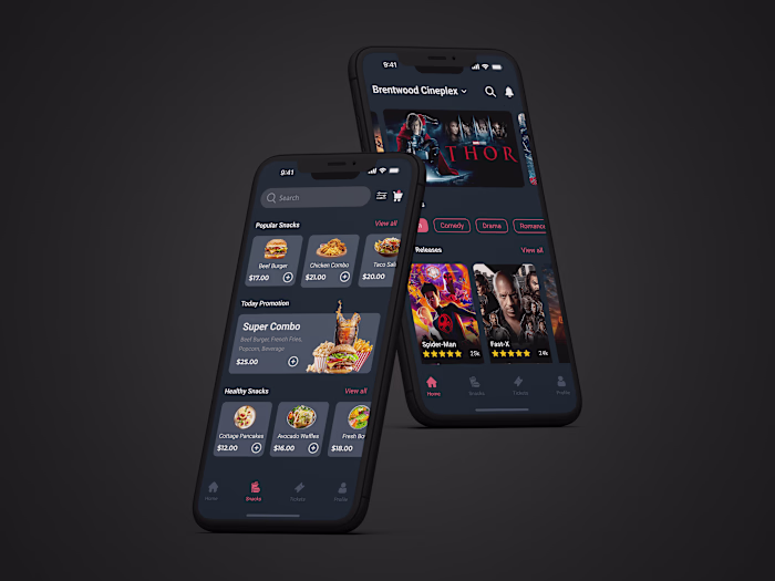 MoviEats - App Design