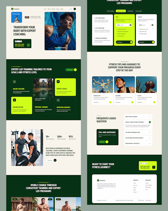 Personal Fitness Coach & Consultant