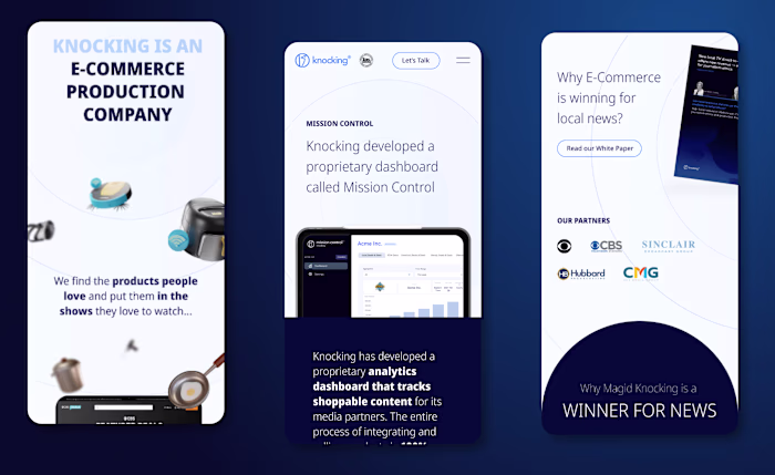 Website Design: business landing web