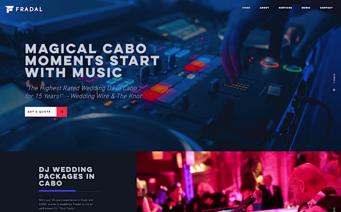 Consultation - Collaborative Design - DJ Fradal - Travel Wedding