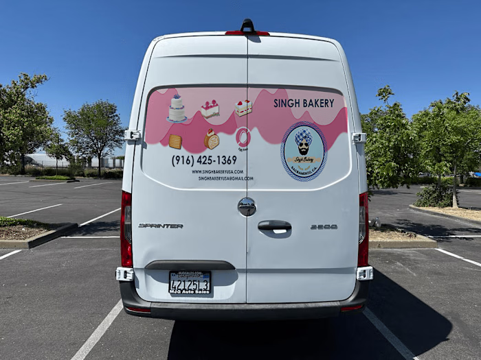 Eye-Catching Van Wrap 