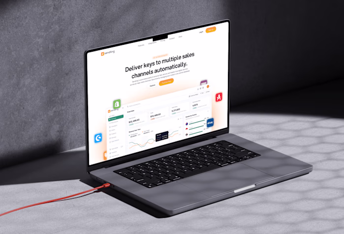 Sendling Website Design