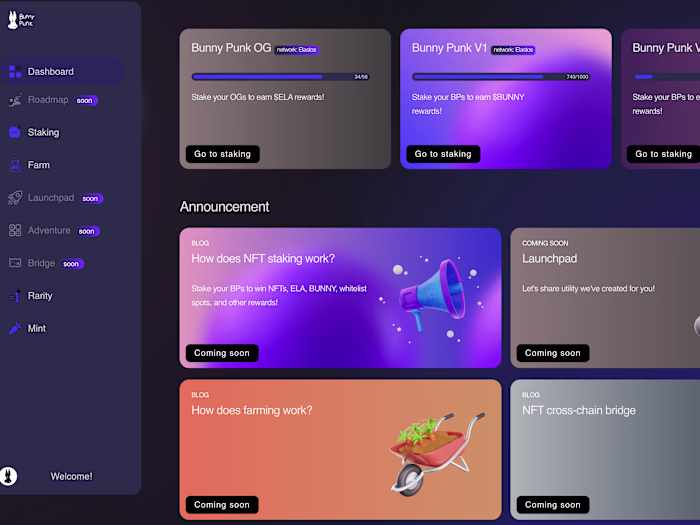 Bunny Punk | Stake & Earn