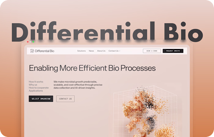 Webflow Development for Differential Bio's 