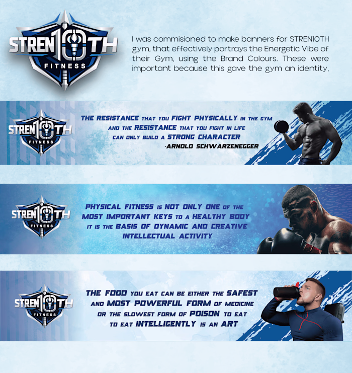 STREN10TH BANNERS