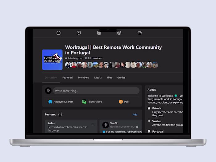 🌐 Worktugal Community: 16.3K Members & $2K Google Credit