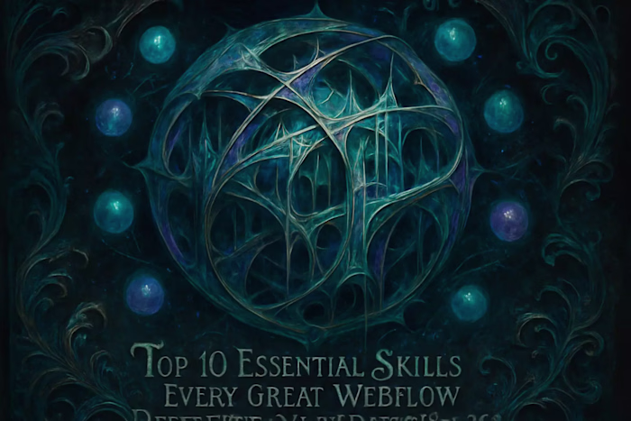 Top 10 Essential Skills Every Great Webflow Developer Must Possess in 2025