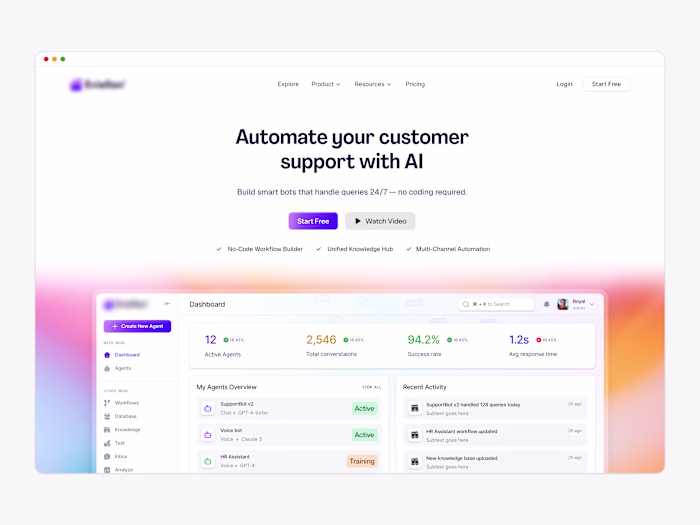 Agent AI Website