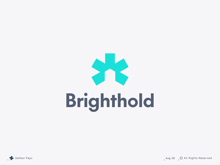 Brighthold — Modern Real Estate Brand Identity