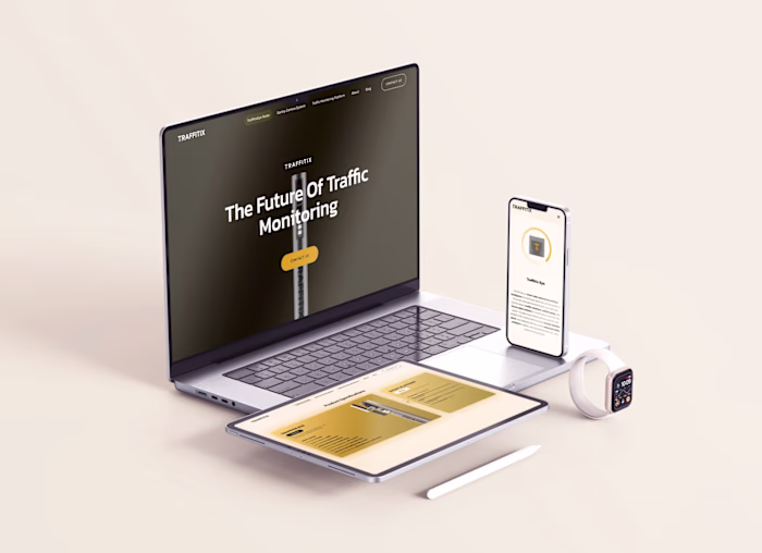 UI design & Webflow development @ Traffitix 
