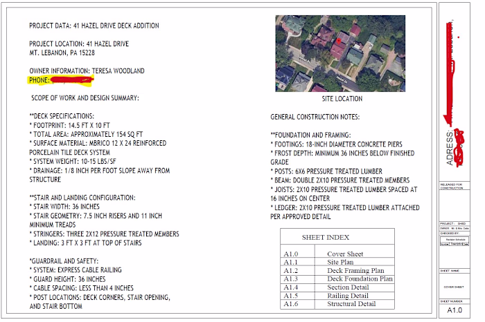 Residential Deck Permit & Construction
