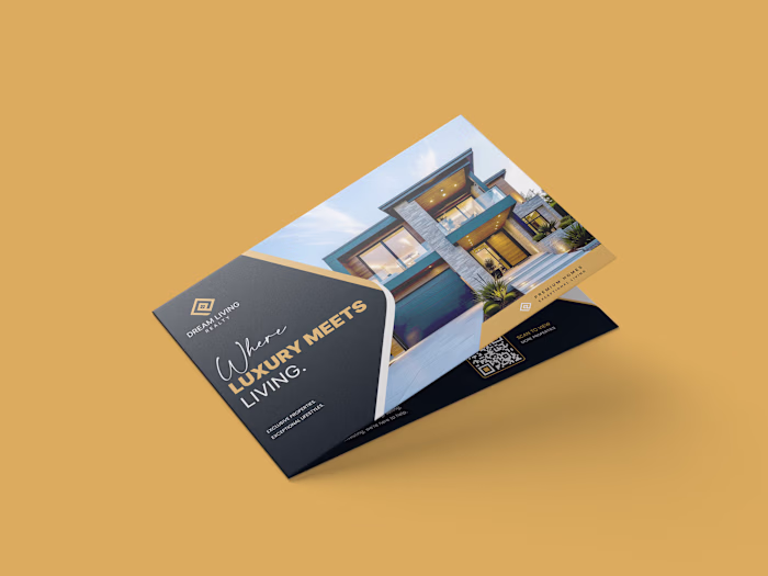 Luxury Real Estate Brochure Design