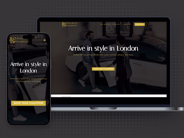 Luxury Transportation Website