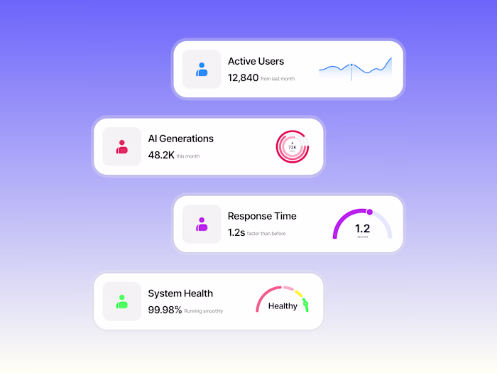 Create some UI card widgets