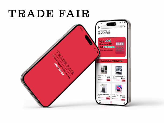 TRADE FAIR(An E-commerce Mobile Application) :: Behance