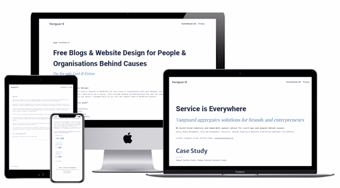 Vanguard Website