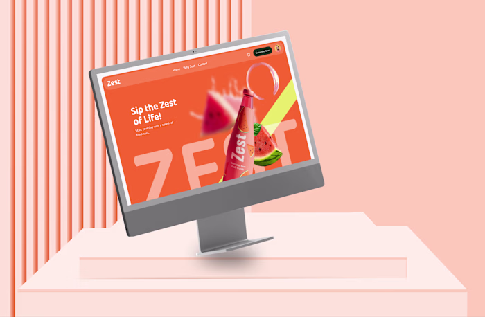 Zest | A D2C Juice Subscription Experience