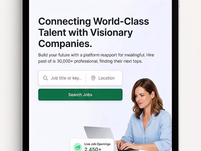 Jobify Landing Page