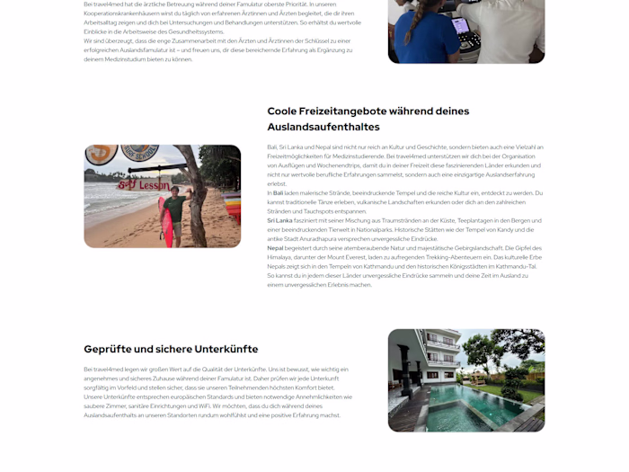 Developed responsive user interfaces using