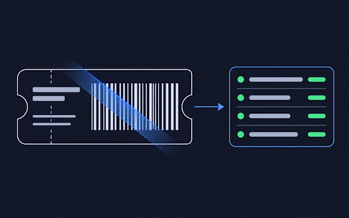 Ticket Parser API: OCR and LLM Extraction for Any Layout