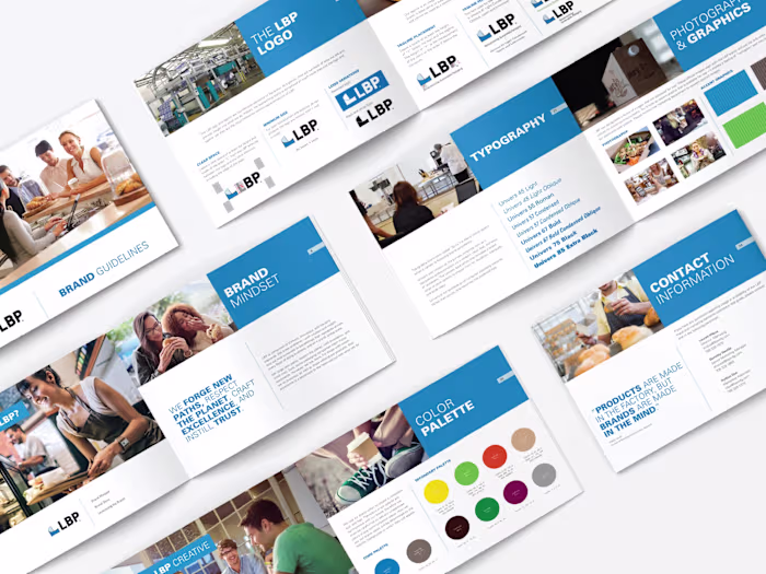Creative development, graphic design production,