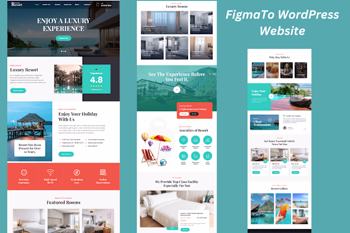 Figma to WordPress Website