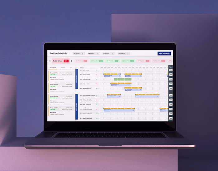 Home Service Jobs Booking Scheduler