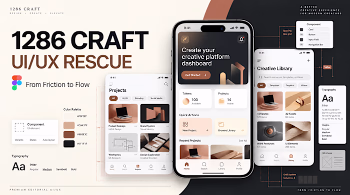 A self-initiated UI/UX redesign concept