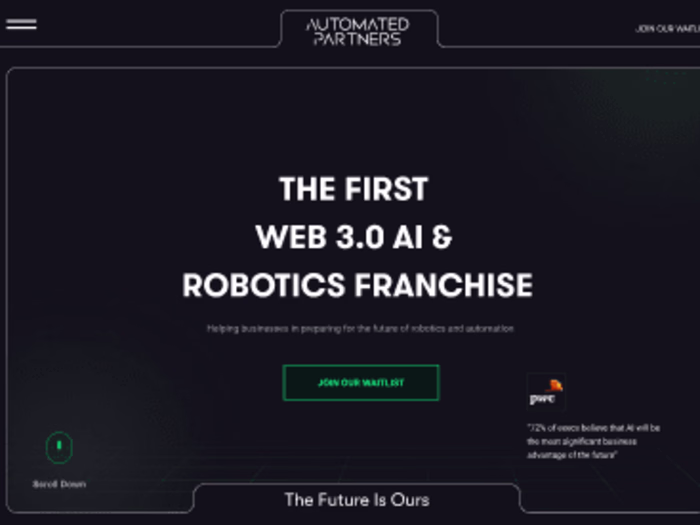 Automated Partners Website 