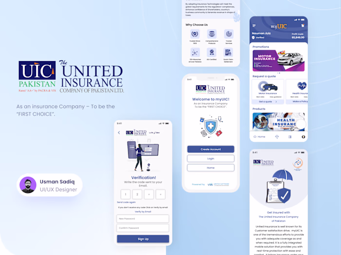 myUIC Insurance Mobile App