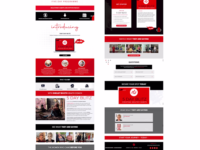 Kajabi Full Website Design