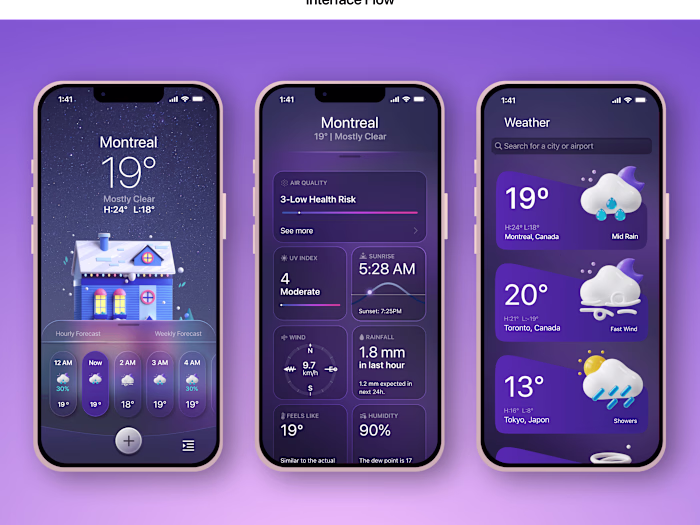 Weather iOS App | @Marcilio Cabral Portfolio