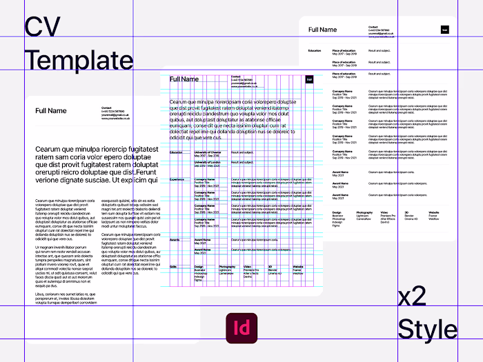 CV Resume Template :: bimoway