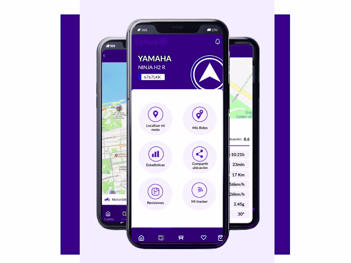 Motorcycle GPS App 