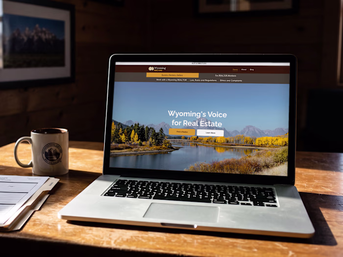Wyoming REALTORS: Member Website Staff Can Run, in Wix Studio