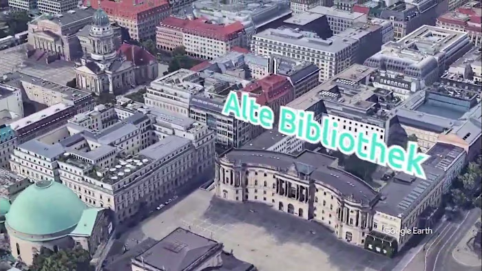 Videos with mapped routes on the maps (2d/3d)