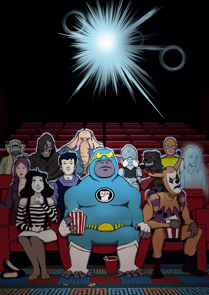 Custom Superhero Poster