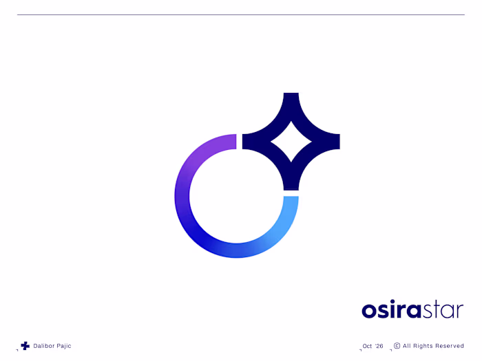Osira Star | Modern Tech Logo Design