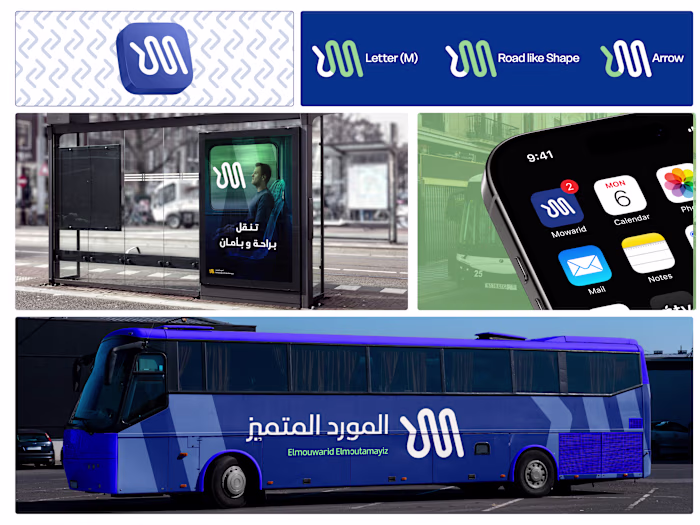 Excited to share the visual identity I designed for 'المورد ...