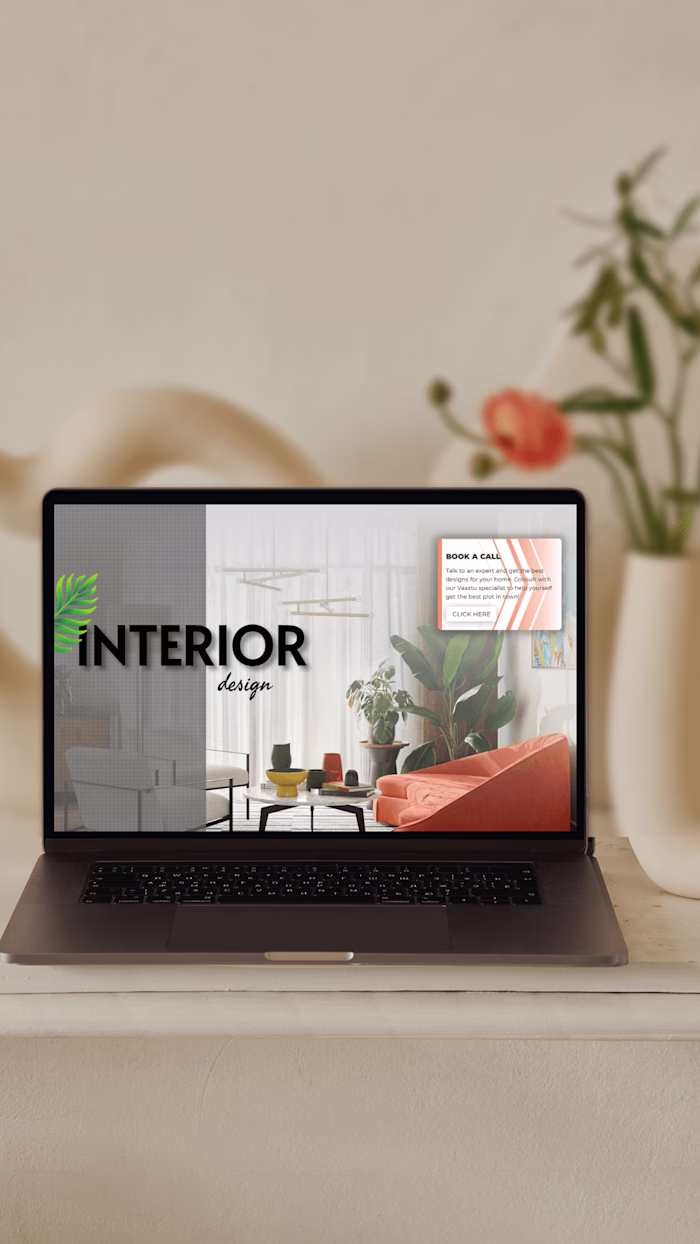 Website Design for Interior firm