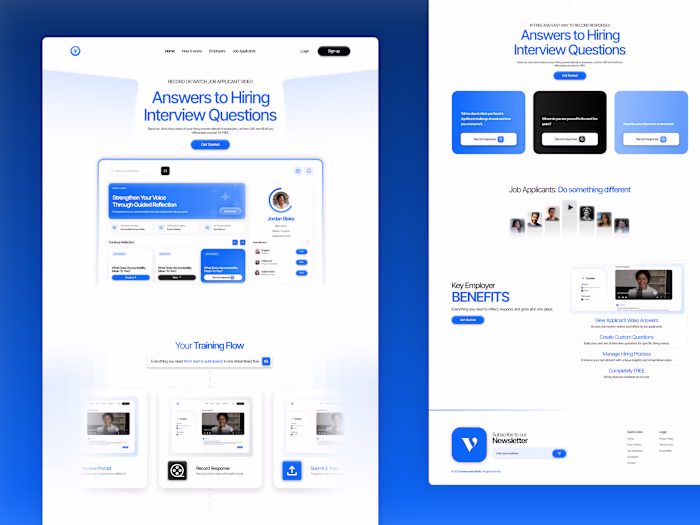 Employment Media Website Design