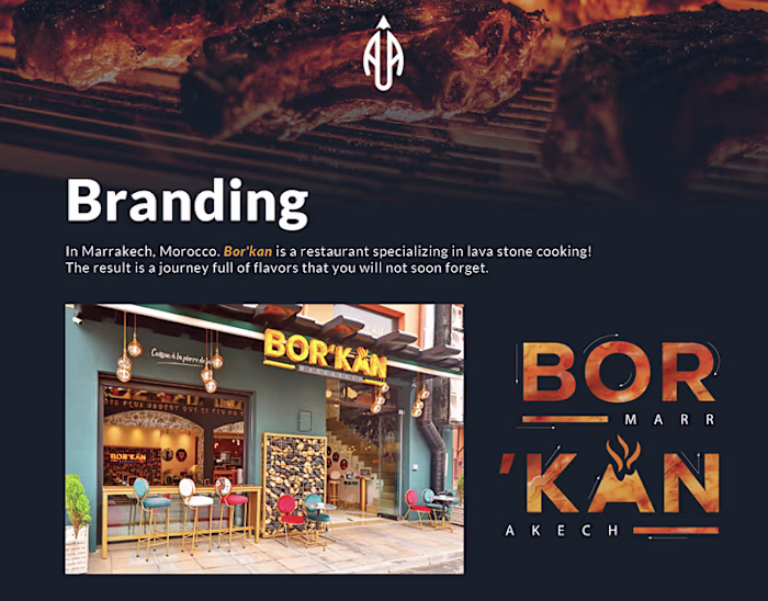 BOR'KAN Restaurant - Marrakech on Behance