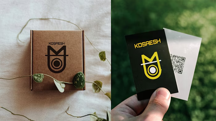 Kosaesh Photography – Logo Design & Brand Mockup