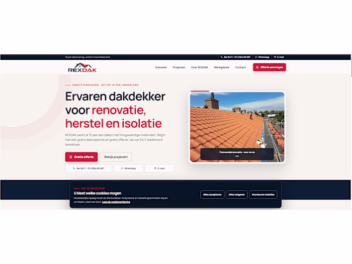 REXDAK — Roofing Website & Google Setup
