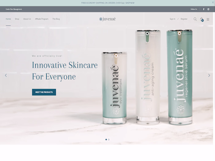 juvenaeskincare.com