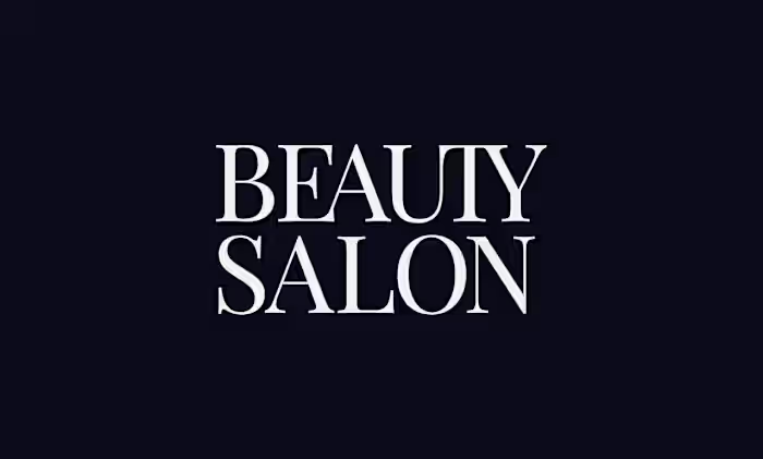 Beauty Salon Wordmark Logo by Yahya Omar