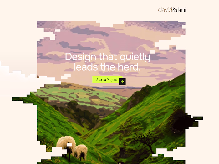 Working in my portfolio for